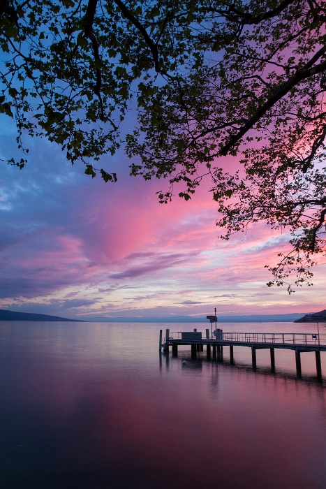 Coucher soleil Vevey  - 040